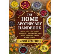 The Home Apothecary Handbook: Create Your Own Herbal Medicine Cabinet with Time-Tested Remedies for the Whole Family