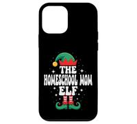 The Homeschool Mamma Elfo Divertente Natale Corrispondenza Famiglia Custodia per iPhone 12 mini