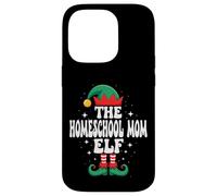 The Homeschool Mamma Elfo Divertente Natale Corrispondenza Famiglia Custodia per iPhone 14 Pro