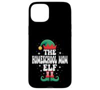 The Homeschool Mamma Elfo Divertente Natale Corrispondenza Famiglia Custodia per iPhone 15 Plus