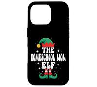 The Homeschool Mamma Elfo Divertente Natale Corrispondenza Famiglia Custodia per iPhone 16 Pro
