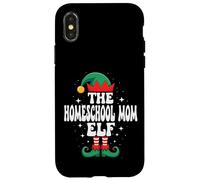The Homeschool Mamma Elfo Divertente Natale Corrispondenza Famiglia Custodia per iPhone X/XS