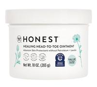 The Honest Company Unguento curativo multiuso dalla testa ai piedi, sicuro per pelli sensibili, ipoallergenico, senza profumo, vegano, dimensioni convenienti, 283,5 g