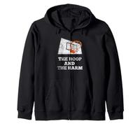 The Hoop And The Harm B-Ball Player Foul Design Felpa con Cappuccio
