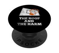 The Hoop and the Harm B-ball Player Foul Design PopSockets PopGrip Adesivo