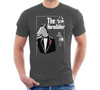 The Horsefather Bojack Horseman Godfather Men's T-ShirtgreyXL