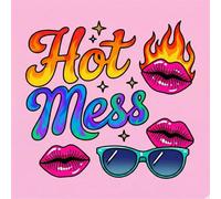 The Hot Mess Coloring Book - The Swear Word Coloring Book