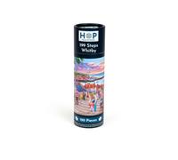 The House of Puzzles 199 Steps Whitby, 150 Piece Mini Jigsaw Puzzle Tube