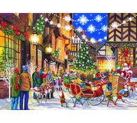 The House of Puzzles - Puzzle Accensione di Babbo Natale - 500 Pezzi