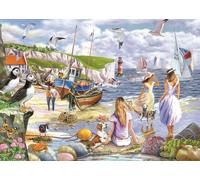 The House of Puzzles - Puzzle Brezze di riva del mare XXL - 500 Pezzi