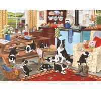 The House of Puzzles - Puzzle Collie barcolla - 1000 Pezzi