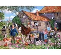 The House of Puzzles - Puzzle Fattoria di MacDonald XXL - 500 Pezzi