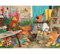 Puzzle Divertimento delle Galline 1000 pezzi