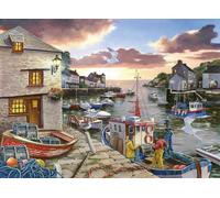 The House of Puzzles - Puzzle Luci del porto - 250 Pezzi