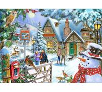 The House of Puzzles - Puzzle Vista Snowmans - 1000 Pezzi