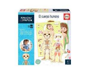 The Human Body Spagnolo Educa Borras