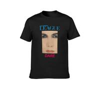 The Human League Dare 80S Synth-Pop Unisex 100% Cotton Short-Sleeve T-Shirts Black M