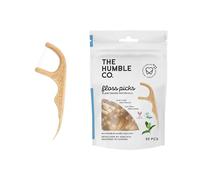The Humble Co, 2-in-1 Floss Picks, Menta, 50 Picks
