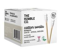 The Humble Co Cotton Swabs Bianchi A Spirale, 500 Conti