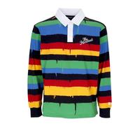 The Hundreds - Spray Drip Long Sleeve Rugby - -Tops -Uomo -Multicolore -L