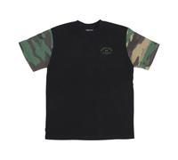 The Hundreds - Washed Camo Tee - -Tops -Uomo -Nero -S