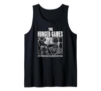 The Hunger Games Black and White Katniss Action Movie Canotta