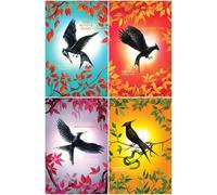 The Hunger Games (Deluxe Edition) Serie 4-Book Collection Set - The Hunger Games, Catching Fire, Mockingjay, The Ballad of Songbirds & Snakes