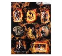 The Hunger Games ha progettato un set di adesivi stilizzati da 8 pezzi di eccell