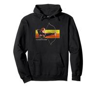 The Hunger Games Katniss Bow and Arrow Front and Back Movie Felpa con Cappuccio
