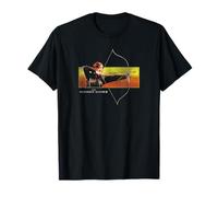 The Hunger Games Katniss Bow and Arrow Front and Back Movie Maglietta