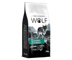 The Hunger of the Wolf Cibo secco per cuccioli e cani giovani di taglia grande e gigante, linea ad alto contenuto di pollame a base di pollo - 14 kg