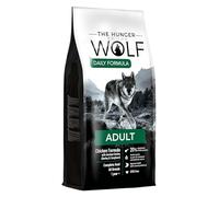 The Hunger of the Wolf Pollo e cereali antichi (orzo e sorgo), 12 kg | Crocchette complete per cani adulti - 20% proteine di pollo disidratate, 18% orzo, 14% sorgo e radice di cicoria.