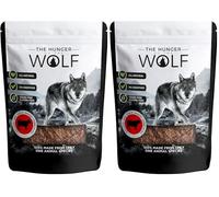The Hunger of The Wolf Spuntino per cani a base di carne di manzo, 0,2 kg (Confezione da 2)