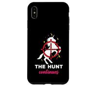 The Hunt Continua Funny Unicorn Adventure Graphic Custodia per iPhone XS Max