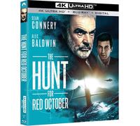 The Hunt For Red October (4K UHD Blu-ray) Sean Connery Alec Baldwin