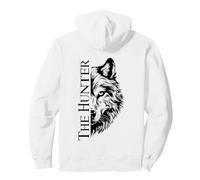 The Hunter Wolf Wild Spirit Felpa con Cappuccio