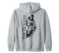 The Hunter Wolf Wild Spirit Felpa con Cappuccio