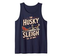 The Husky Sleigh Co Classic Siberian Huskies - Vintage Canotta
