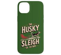 The Husky Sleigh Co Classic Siberian Huskies - Vintage Custodia per iPhone 14 Plus