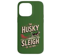 The Husky Sleigh Co Classic Siberian Huskies - Vintage Custodia per iPhone 14 Pro Max