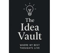 The Idea Vault - Where My Best Thoughts Live- Writing Journal