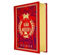 The Iliad and The Odyssey By Homer (Deluxe Leather-bound)