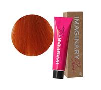 The Imaginary Colors | Coloración Permanente Vegana con Ácido Hialurónico | Cobertura 100% | Color Cobrizo 8-43 Rubio Claro Cobrizo Dorado - 100 ml (Pack de 3 uds.)