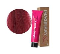 The Imaginary Colors | Coloración Permanente Vegana con Ácido Hialurónico | Cobertura 100% | Color Rojo y Violeta R-5.6 Castaño Claro Rojo Extremo - 100 ml