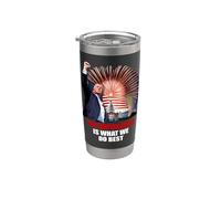 The Impossible is What We Do Best - Trump Inauguration 2025 Bicchiere termico in acciaio inox doppia parete