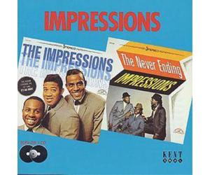 The Impressions feat. Curtis Lee Mayfield&Jerr Impressions/Never Ending Imp (CD)