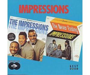 The Impressions feat. Curtis Lee Mayfield&Jerr Impressions/Never Ending Imp (CD)