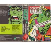 The Incredible Hulk - Hulk Destroys Bruce Banner / When Monsters Meet (Video Tape/PAL)