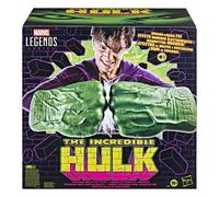 Hasbro Marvel Legends Series, pugni premium per roleplay dell'Incredibile Hulk, con effetti sonori di distruzione, oggetti da collezione per adulti
