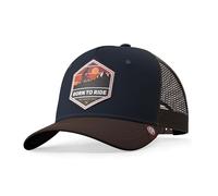 The Indian Face Born to Ride cap, Blu, One Size Unisex